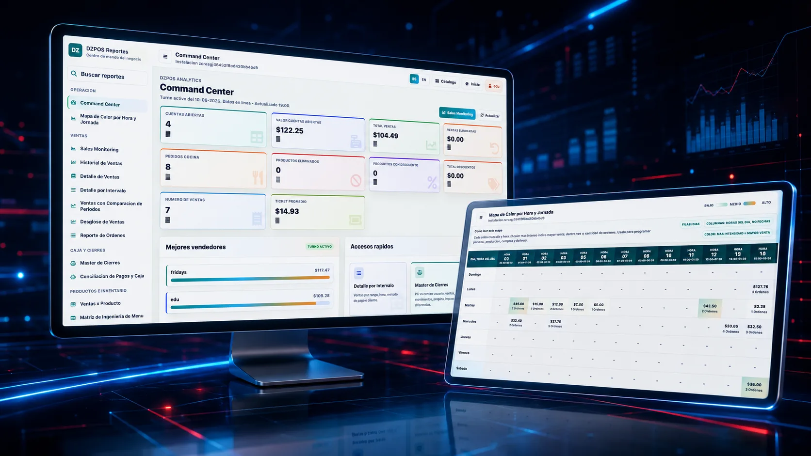 DeliveryZone POS product workflow preview